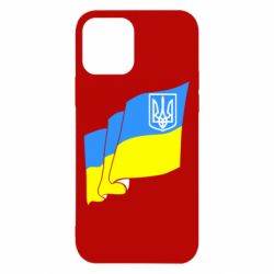 Чехол для iPhone 12 Pro Флаг Украины с Гербом - PrintSalon