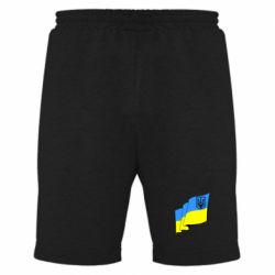 Мужские шорты Флаг Украины с Гербом - PrintSalon