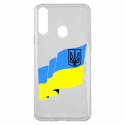 Чехол для Samsung A20s Флаг Украины с Гербом - PrintSalon