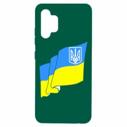 Чехол для Samsung A32 4G Флаг Украины с Гербом - PrintSalon