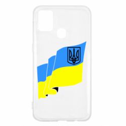 Чехол для Samsung M31 Флаг Украины с Гербом - PrintSalon