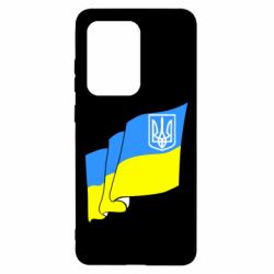 Чехол для Samsung S20 Ultra Флаг Украины с Гербом - PrintSalon