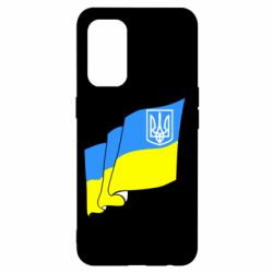 Чехол для Oppo Reno 5 4G Флаг Украины с Гербом - PrintSalon