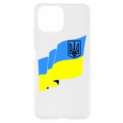Чехол для Xiaomi Mi11 Lite Флаг Украины с Гербом - PrintSalon