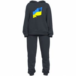 Женский костюм Флаг Украины с Гербом - PrintSalon