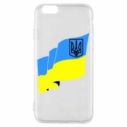 Чехол для iPhone 6/6S Флаг Украины с Гербом - PrintSalon
