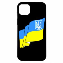 Чехол для iPhone 14 Plus Флаг Украины с Гербом - PrintSalon