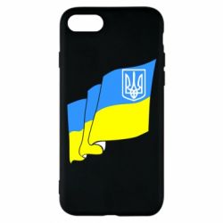 Чохол для iPhone 8 Прапор з Гербом України