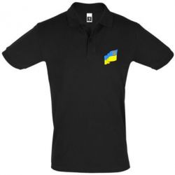 Мужское поло Прапор з Гербом України