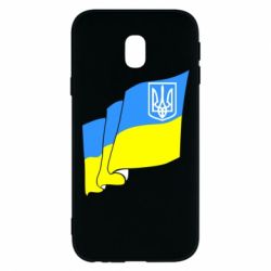 Чехол для Samsung J3 2017 Флаг Украины с Гербом - PrintSalon