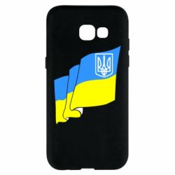 Чехол для Samsung A5 2017 Флаг Украины с Гербом - PrintSalon