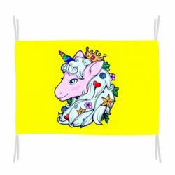 Флаг Unicorn Princess - PrintSalon