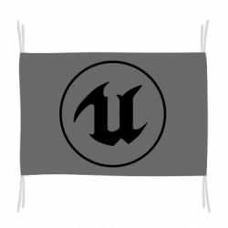 Флаг Unreal Engine Logo - PrintSalon