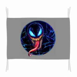 Прапор Venom black and blue style - PrintSalon