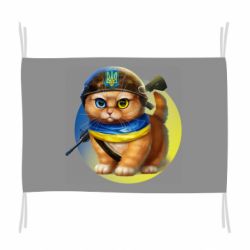 Флаг Военный котик - PrintSalon