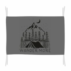 Флаг Wander more - PrintSalon