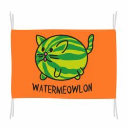 Флаг Watermeowloon - PrintSalon