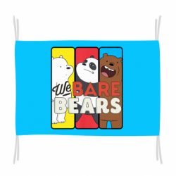 Флаг We bare bears collage - PrintSalon