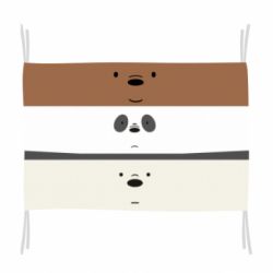 Прапор We bare bears ice cream - PrintSalon