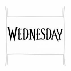 Прапор Wednesday logo - PrintSalon