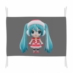 Флаг Winter Hatsune Miku - PrintSalon