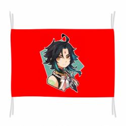 Флаг Xiao portrait - PrintSalon