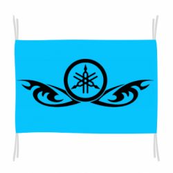 Флаг Yamaha Art Logo - PrintSalon