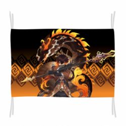 Прапор Zhongli Geo Archon Morax - PrintSalon