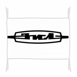 Флаг ЗиЛ логотип - PrintSalon