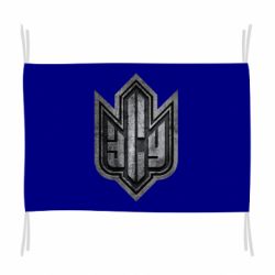 Флаг ЗСУ метал лого