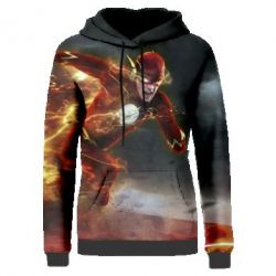 Жіноче 3D худі Flash in move-PrintSalon Жіноче 3D худі Flash in move