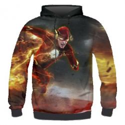 Чоловіче 3D худі Flash in move