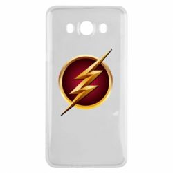 Чехол для Samsung J7 2016 Flash Logo Art - PrintSalon