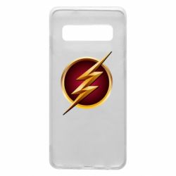 Чехол для Samsung S10 Flash Logo Art