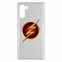 Чехол для Samsung Note 10 Flash Logo Art - PrintSalon