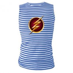 Майка-тельняшка Flash Logo Art - PrintSalon