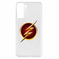 Чехол для Samsung S21+ Flash Logo Art - PrintSalon