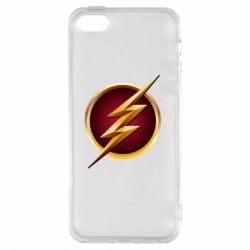 Чехол для iPhone5/5S/SE Flash Logo Art - PrintSalon