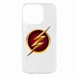 Чехол для iPhone 14 Pro Flash Logo Art - PrintSalon