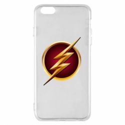 Чехол для iPhone 6 Plus/6S Plus Flash Logo Art - PrintSalon