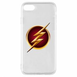 Чехол для iPhone 8 Flash Logo Art - PrintSalon