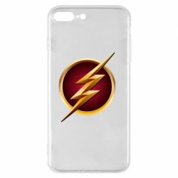 Чехол для iPhone 8 Plus Flash Logo Art - PrintSalon