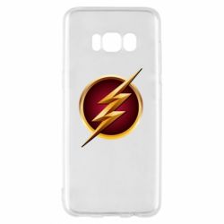 Чехол для Samsung S8 Flash Logo Art