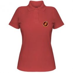 Жіноче поло Flash Logo Art-PrintSalon Жіноче поло Flash Logo Art