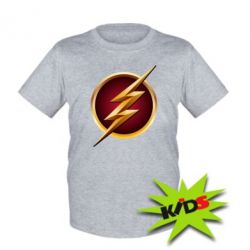 Детская футболка Flash Logo Art - PrintSalon