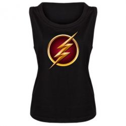 Женская майка Flash Logo Art - PrintSalon