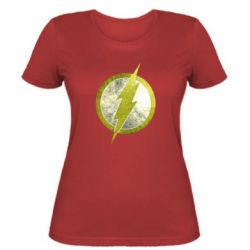 Женская футболка Flash Logo - PrintSalon