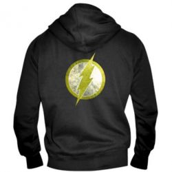 Мужское худи на молнии Flash Logo - PrintSalon