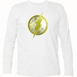 Футболка с длинным рукавом Flash Logo - PrintSalon