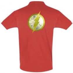 Мужское поло Flash Logo - PrintSalon